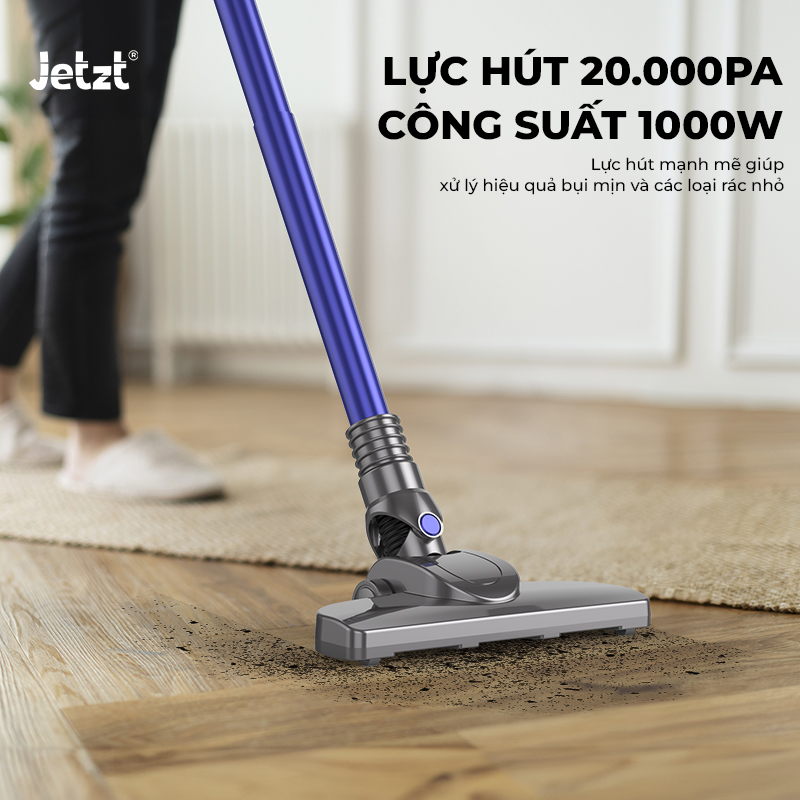 Máy hút bụi JETZT S20 cầm tay có dây lực hút mạnh 20.000PA