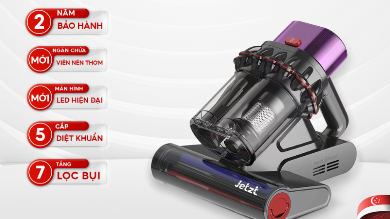 máy hút bụi giường nệm