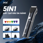 Máy cạo râu đa năng 5in1 Jetzt S80, Tông Đơ, Cạo Râu, Tỉa Lông Mũi tiện lợi, chống nước an toàn
