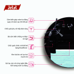 Robot hút bụi lau nhà thông minh JETZT F12 MAX