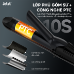 Máy uốn duỗi và tạo kiểu Jetzt HS300, đa chức năng, công nghệ ion âm, giảm hư tổn tóc