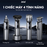 Máy cạo râu Jetzt S90 đa năng 3 lưỡi kép, đầu cạo linh hoạt, chống nước IPX7