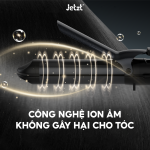 Máy uốn duỗi và tạo kiểu Jetzt HS300, đa chức năng, công nghệ ion âm, giảm hư tổn tóc