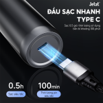 Máy cạo râu Jetzt S90 đa năng 3 lưỡi kép, đầu cạo linh hoạt, chống nước IPX7