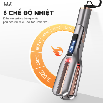 Máy duỗi tóc suôn mượt thế hệ mới HS750, 6 chế độ nhiệt, tạo kiểu ấn tượng