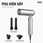 Máy sấy tóc và tạo kiểu gấp gọn Jetzt HC850, đa chức năng, công nghệ ion âm, giảm hư tổn tóc