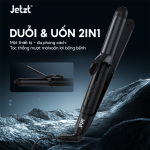 Máy uốn duỗi và tạo kiểu Jetzt HS300, đa chức năng, công nghệ ion âm, giảm hư tổn tóc