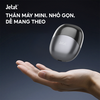 Máy cạo râu mini Jetzt S70 nhỏ gọn, 2 lưỡi dao sắc bén, bỏ túi tiện lợi