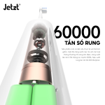 Bàn chải điện đa năng công nghệ mới Jetzt TC25 theo tiêu chuẩn BASS làm sạch răng gấp 10 lần, được nha sĩ khuyên dùng