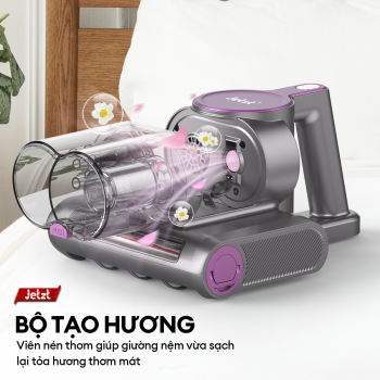 Máy hút bụi hút bụi giường nệm diệt khuẩn UV thế hệ mới JETZT J9