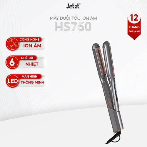 Máy duỗi tóc suôn mượt thế hệ mới HS750, 6 chế độ nhiệt, tạo kiểu ấn tượng