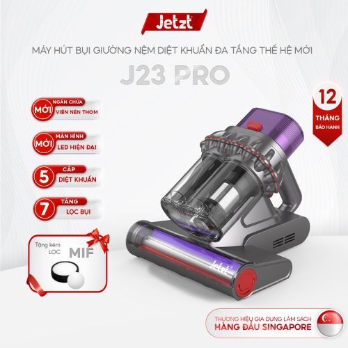 Máy hút bụi giường nệm diệt khuẩn thông minh thế hệ mới JETZT J23