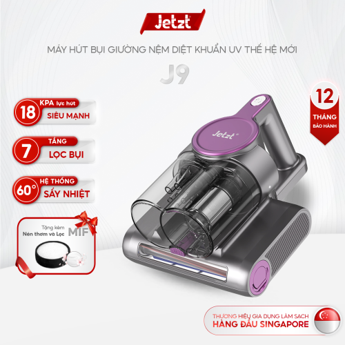 Máy hút bụi hút bụi giường nệm diệt khuẩn UV thế hệ mới JETZT J9
