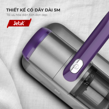 Máy hút bụi giường nệm diệt khuẩn UV Jetzt V10 Pro cầm tay có dây