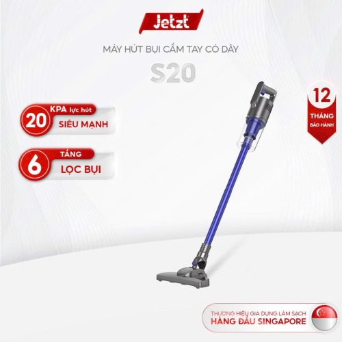 Máy hút bụi JETZT S20 cầm tay có dây lực hút mạnh 20.000PA